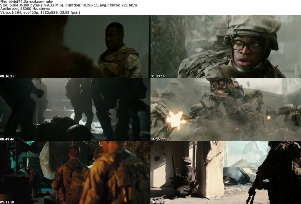 Battle: Los Angeles (2011) BDRip | 720p | 600 MB (mkv) Battle Los Angeles Screen